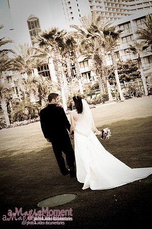 wedding at the Marriott World Center Orlando by A Magic Moment