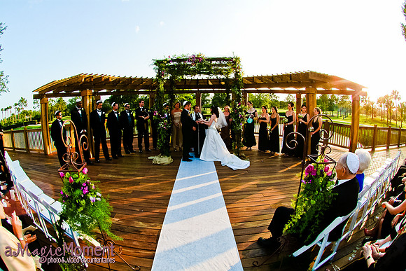 wedding at the Marriott World Center Orlando by A Magic Moment