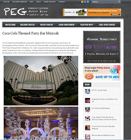 Featured on Party & Event Guide