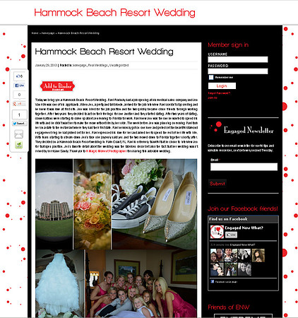 Featured on "Engaged, Now what?"